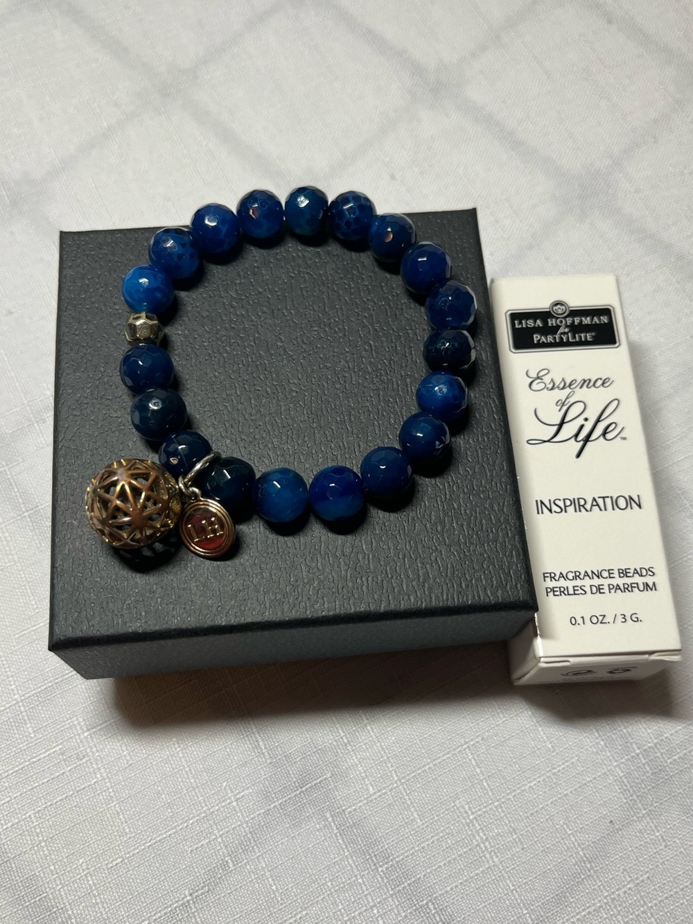 Lisa Hoffman PartyLite "Essence of Life" Fragrance Bracelet
Inspiration beads